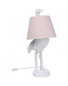 Kare Tafellamp Animal Ostrich White