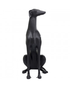 Kare Decofiguur Greyhound Oskar Black 180cm