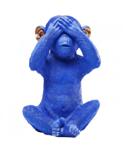 Kare Spaarpot Monkey Mizaru Blue