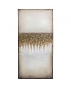 Kare Schilderij Acrylic Abstract Fields 100x200cm
