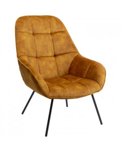 Kare Fauteuil Dave Amber