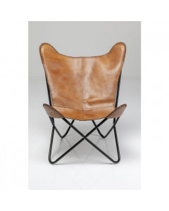 Kare Fauteuil California Leather Brown