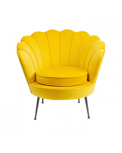 Kare Fauteuil Water Lily Black Yellow