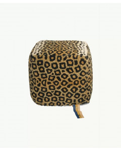 Doing Goods Pouf Leopard Small