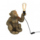Tafellamp Monkey Sitting Gold