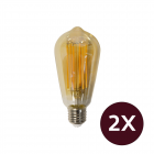 2x Meer Design Ledlamp Alta E27 6W