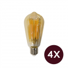 4x Meer Design Ledlamp Alta E27 6W