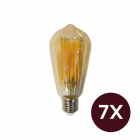 7x Meer Design Ledlamp Alta E27 6W
