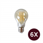 6x Meer Design Ledlamp Denver E27 6W