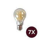 7x Meer Design Ledlamp Denver E27 6W