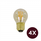 4x Meer Design Ledlamp Tayge E27 4W