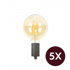 5x Meer Design Ledlamp Tyge E27 6W