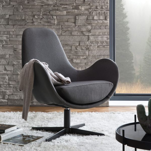 Artistiq Fauteuil 'Rémi' kleur grijs