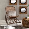 Artistiq Schommelstoel 'Rattan'