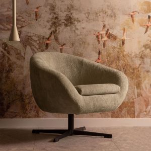 BePureHome Draaifauteuil 'Desert' Chenille