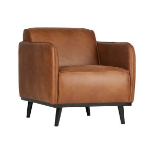 BePureHome Fauteuil 'Statement' kleur Cognac