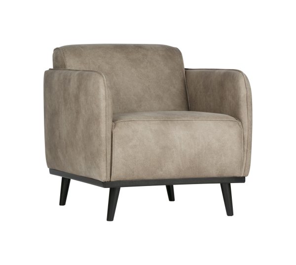 BePureHome Fauteuil 'Statement' kleur Elephant Skin