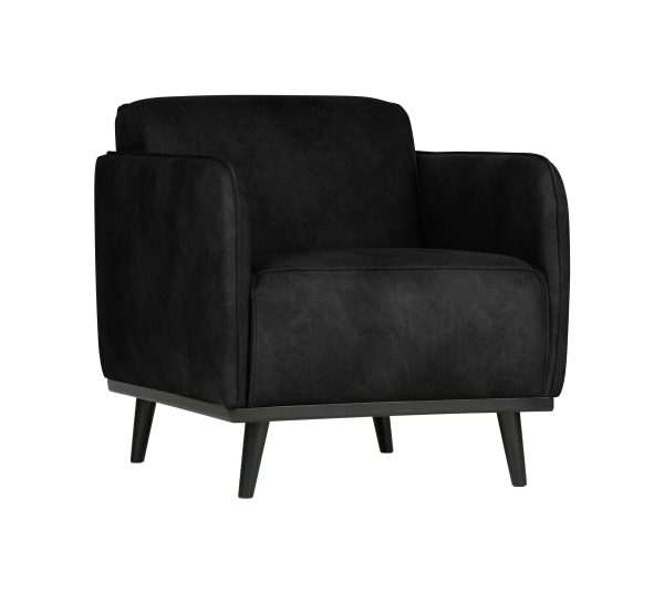 BePureHome Fauteuil 'Statement' kleur Zwart