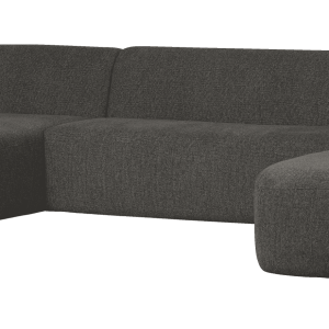 BePureHome Lounge U-Bank 'Sloping' Chenille