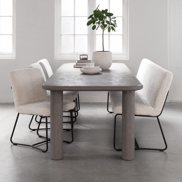 DTP Home Eettafel 'Clio' Betonlook