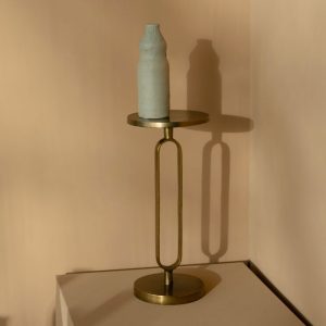 Dutchbone Bijzettafel 'Sandook' kleur Antique Brass