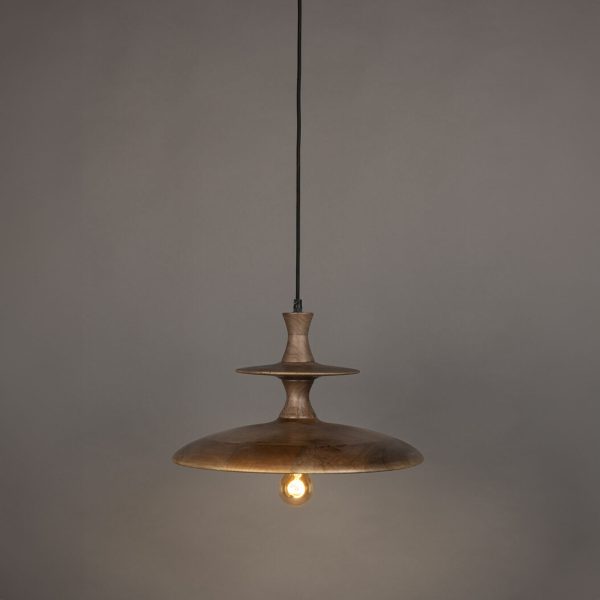 Dutchbone Hanglamp 'Cath' Mangohout