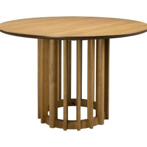 Dutchbone Ronde Eettafel 'Barlet' Eikenhout