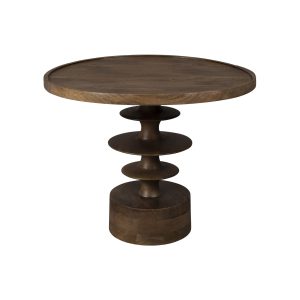 Dutchbone Ronde Salontafel 'Cath' Mangohout