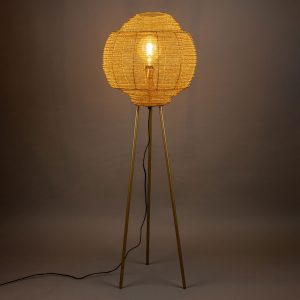 Dutchbone Vloerlamp 'Meezan' 142cm