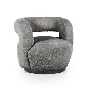 Eleonora Draaifauteuil 'Sharon' Bouclé