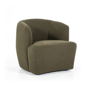 Eleonora Fauteuil 'Charlotte' Bouclé