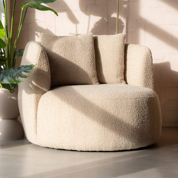 Eleonora Fauteuil 'Louis' Bouclé