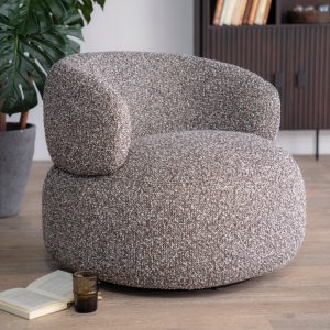 Eleonora Fauteuil 'Maeve' kleur Taupe