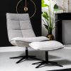 Eleonora Fauteuil 'Marcus' met voetenbank