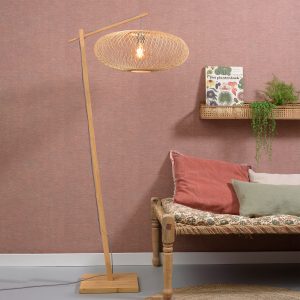 GOOD&MOJO Vloerlamp 'Cango' Bamboe