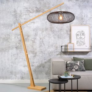 GOOD&MOJO Vloerlamp 'Cango' Bamboe