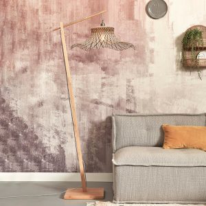 GOOD&MOJO Vloerlamp 'Ibiza' Bamboe