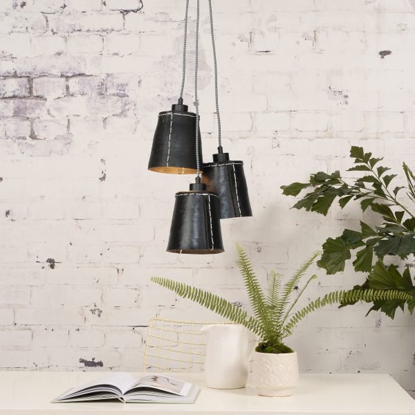 Good&Mojo Hanglamp 'Amazon' Set van 3 stuks