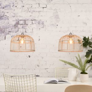 Good&Mojo Hanglamp 'Borneo' 2-lamps