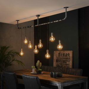 Hanglamp 'Samuel' 8-lamps