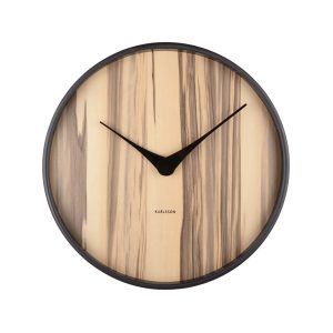 Karlsson Wandklok 'Wood Melange' ø40cm