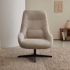 Kave Home Draaifauteuil 'Celida' kleur Beige