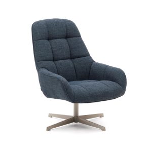 Kave Home Draaifauteuil 'Jaspe' Structuurstof