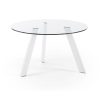 Kave Home Ronde Eettafel 'Carib' 130cm