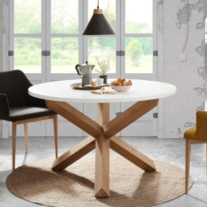 Kave Home Ronde Eettafel 'Lotus' 120cm