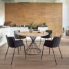 Kave Home Ronde Eettafel 'Niut' 120cm melamine met hout-look