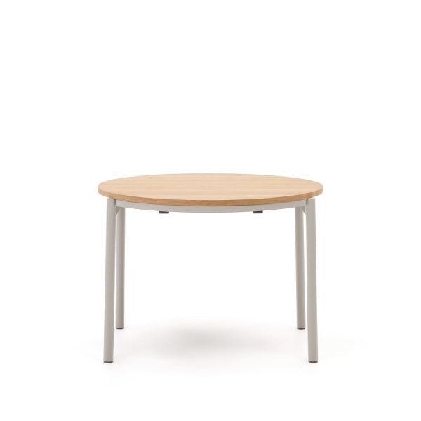 Kave Home Uitschuifbare Ronde Eettafel 'Montuiri' 90-170 x 90cm