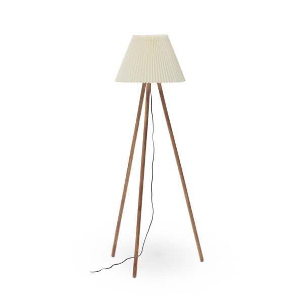 Kave Home Vloerlamp 'Benicarlo' Rubberhout