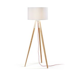 Kave Home Vloerlamp 'Iguazu' kleur Wit