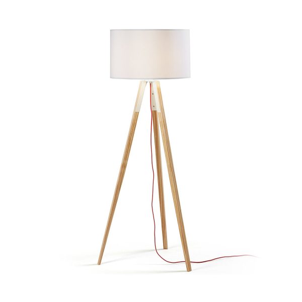 Kave Home Vloerlamp 'Iguazu' kleur Wit